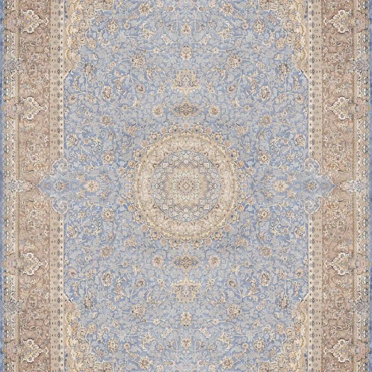 Persian Rugs - Floral Motifs Pattern - Premium Wool - RugTix