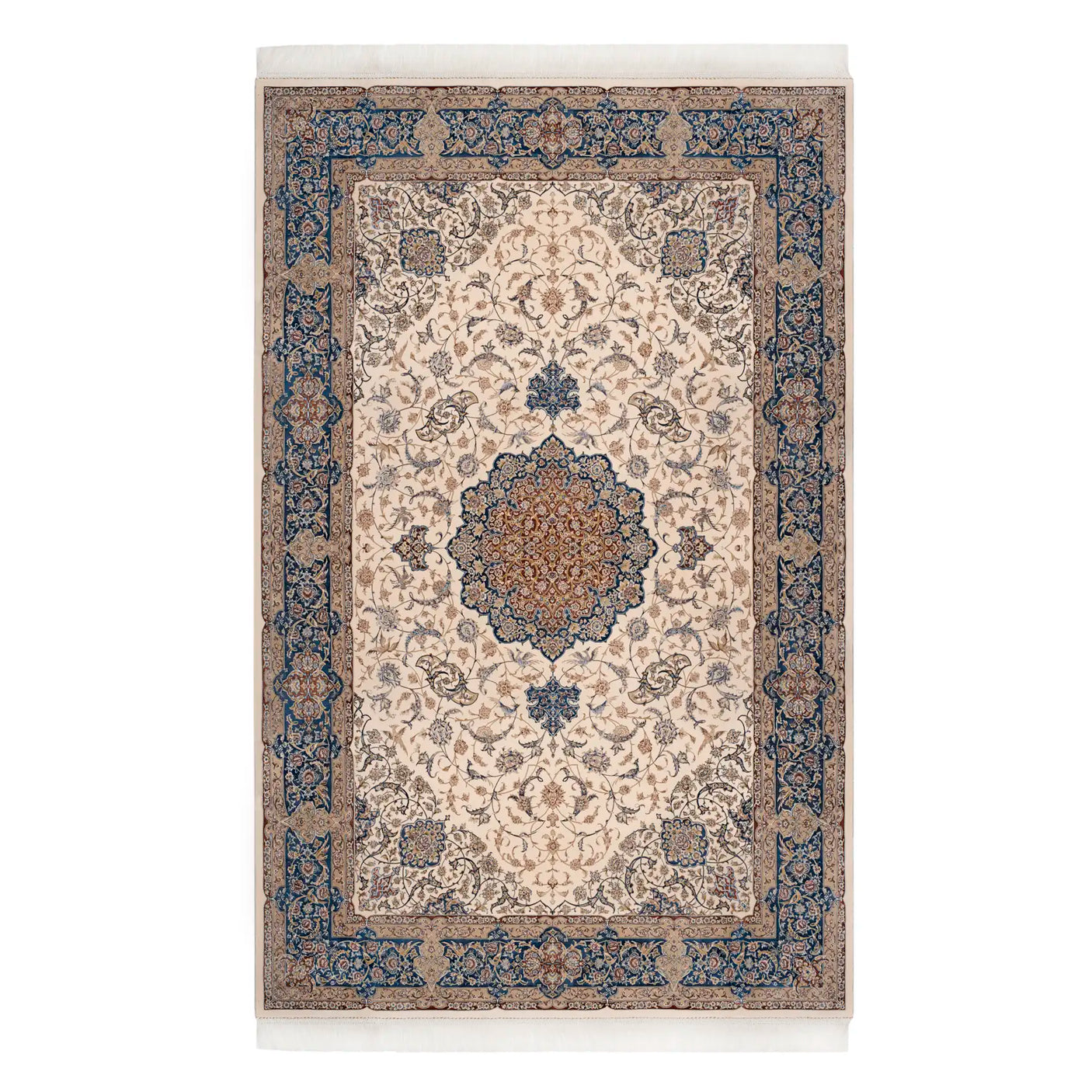 Persian Rugs - Floral Motifs Pattern - Premium Wool - RugTix