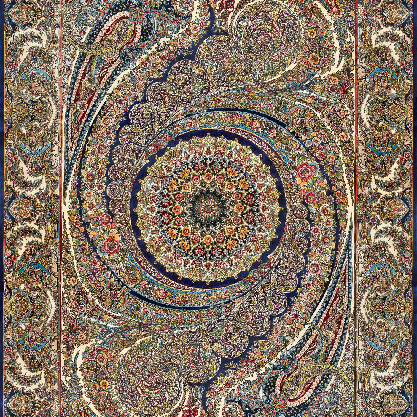 Persian Rugs - Intricate Pattern - Premium Silk - RugTix