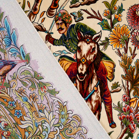 Persian Rugs - Animals Pattern - Premium Silk - RugTix