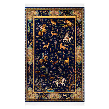 Persian Rugs - Animals Pattern - Premium Silk - RugTix