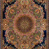 Persian Rugs - Curvilinear Pattern - Premium Silk - RugTix