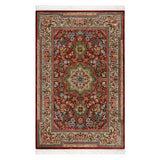 Persian Rugs - Floral Motifs Pattern - Premium Silk - RugTix