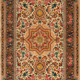 Persian Rugs - Floral Motifs Pattern - Premium Silk - RugTix