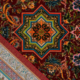 Persian Rugs - Floral Motifs Pattern - Premium Silk - RugTix