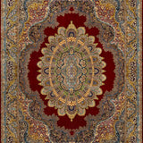 Persian Rugs - Floral Motifs Pattern - Premium Silk - RugTix