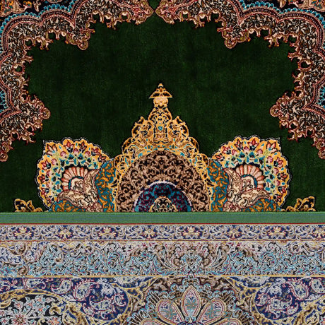 Persian Rugs - Floral Motifs Pattern - Premium Silk - RugTix