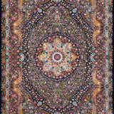 Persian Rugs - Floral Motifs Pattern - Premium Silk - RugTix