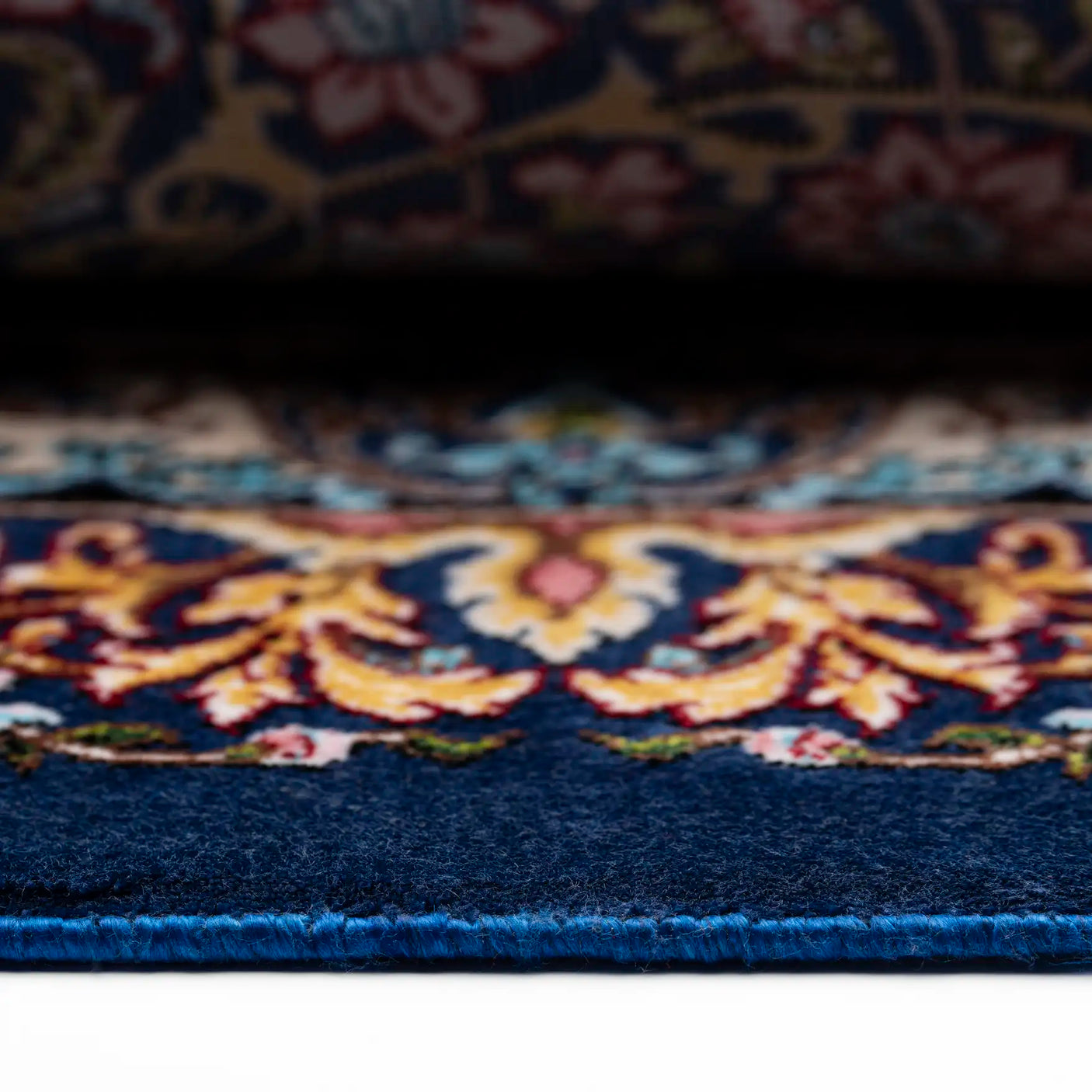 Persian Rugs - Floral Motifs Pattern - Premium Silk - RugTix