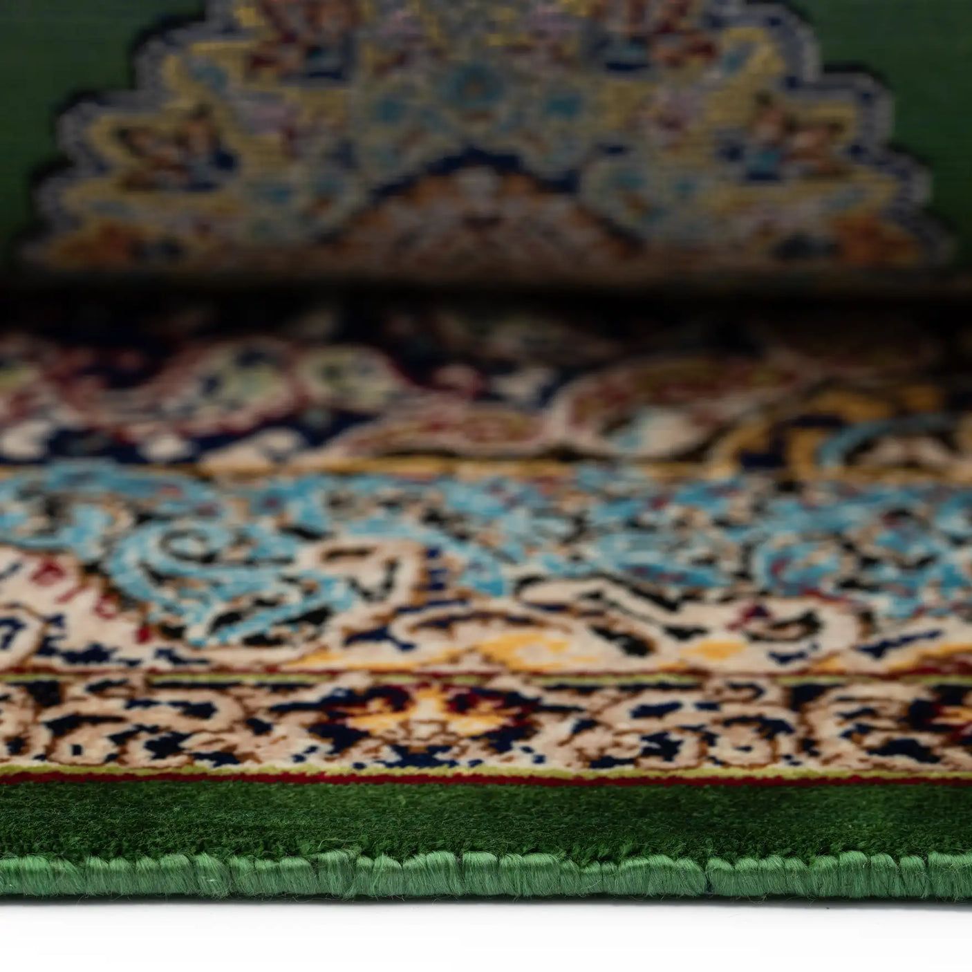 Persian Rugs - Floral Motifs Pattern - Premium Silk - RugTix