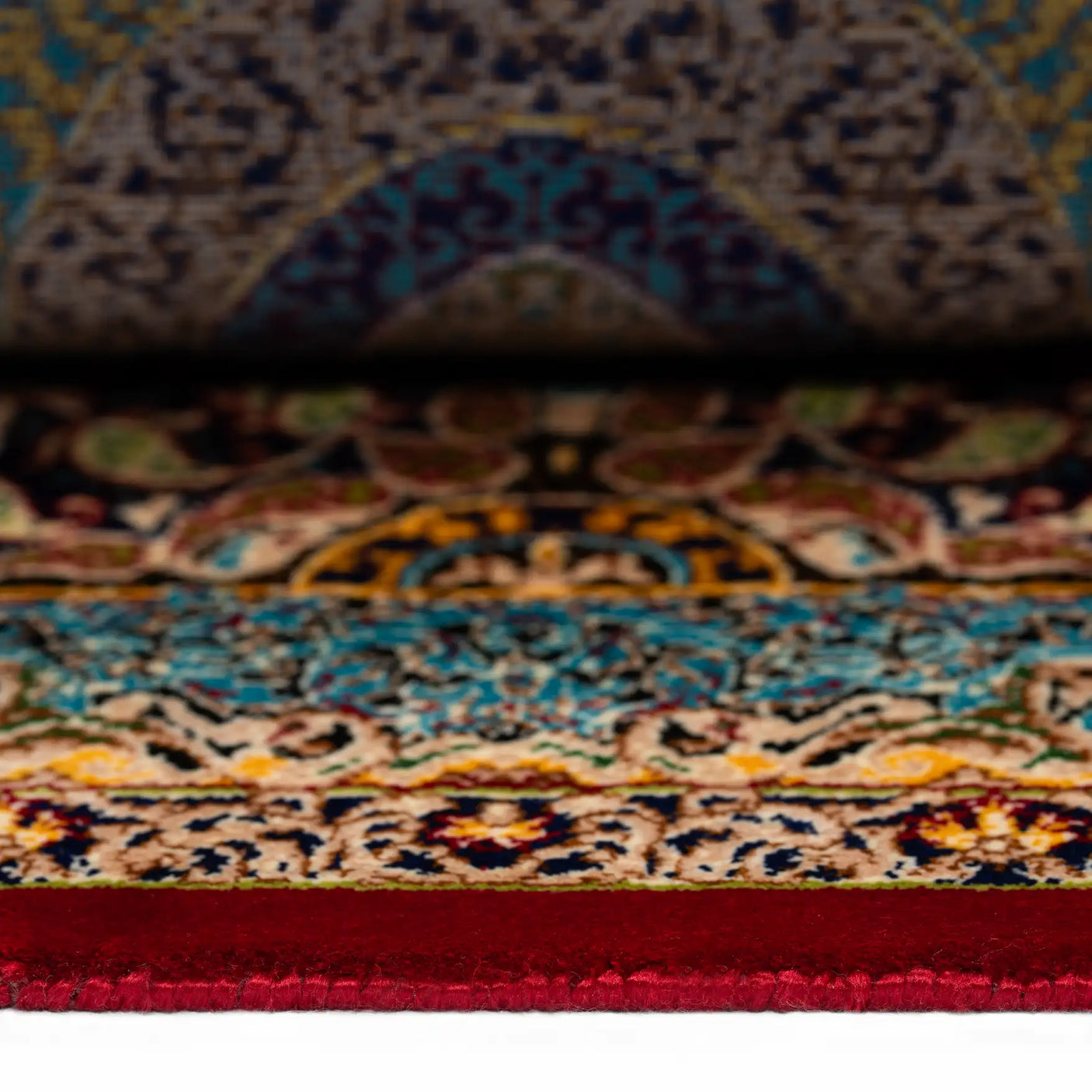 Persian Rugs - Floral Motifs Pattern - Premium Silk - RugTix