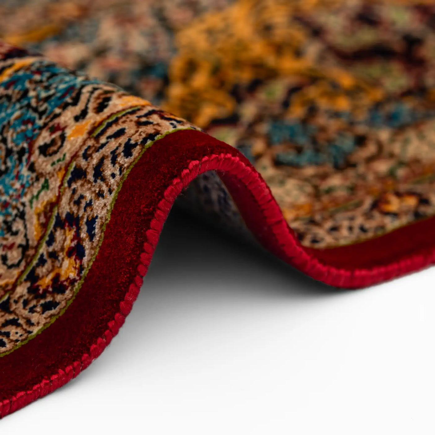 Persian Rugs - Floral Motifs Pattern - Premium Silk - RugTix