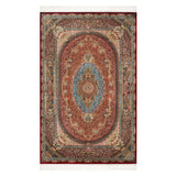 Persian Rugs - Floral Motifs Pattern - Premium Silk - RugTix