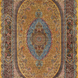 Persian Rugs - Floral Motifs Pattern - Premium Silk - RugTix