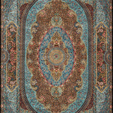 Persian Rugs - Floral Motifs Pattern - Premium Silk - RugTix