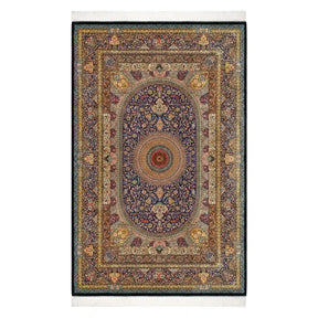 Persian Rugs - Floral Motifs Pattern - Premium Silk - RugTix