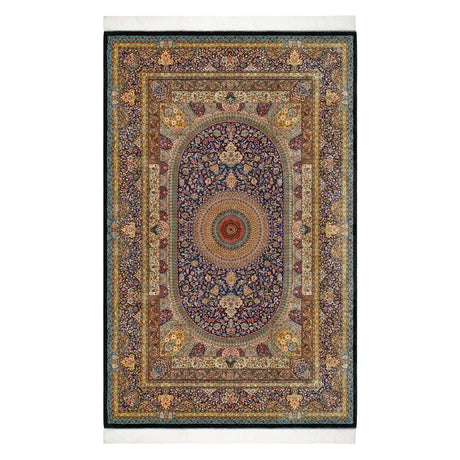 Persian Rugs - Floral Motifs Pattern - Premium Silk - RugTix