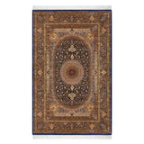 Persian Rugs - Floral Motifs Pattern - Premium Silk - RugTix