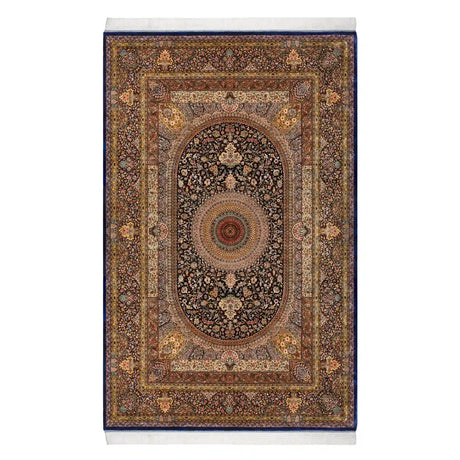 Persian Rugs - Floral Motifs Pattern - Premium Silk - RugTix