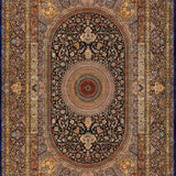 Persian Rugs - Floral Motifs Pattern - Premium Silk - RugTix