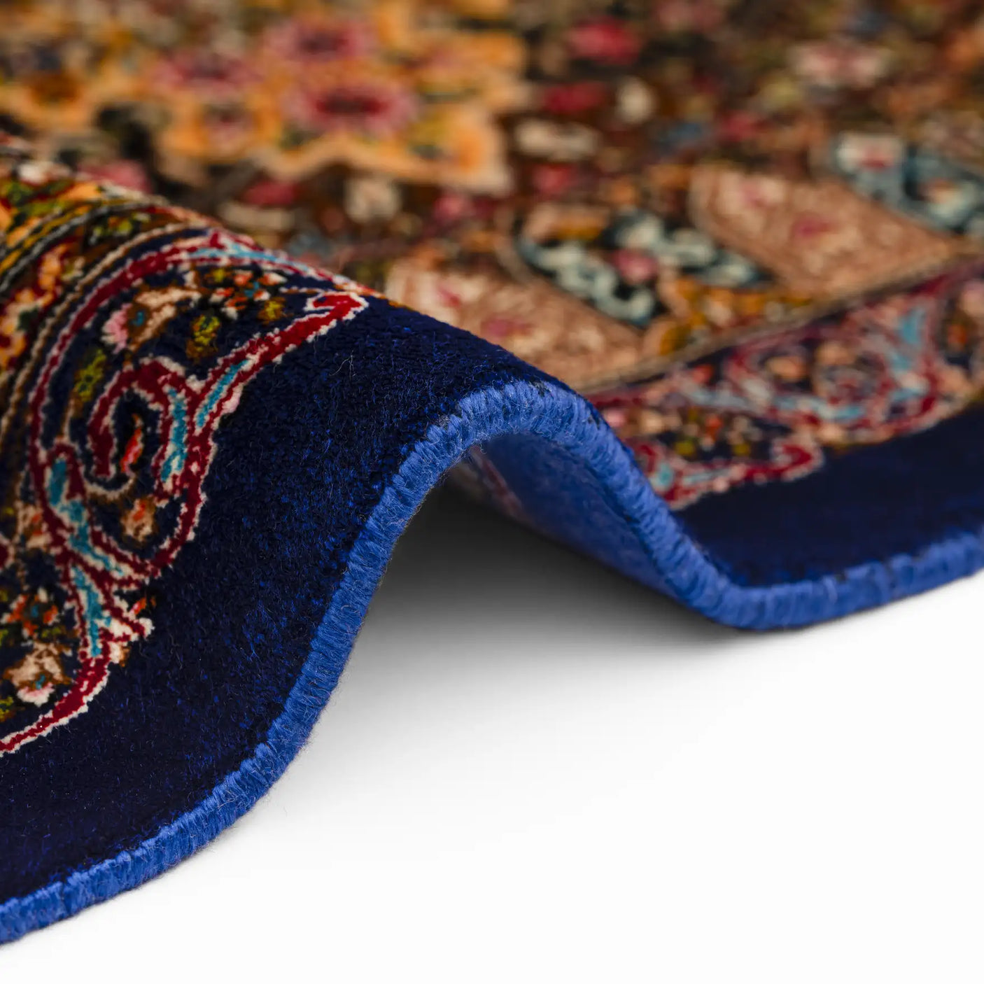 Persian Rugs - Floral Motifs Pattern - Premium Silk - RugTix