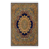 Persian Rugs - Floral Motifs Pattern - Premium Silk - RugTix