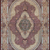 Persian Rugs - Floral Motifs Pattern - Premium Silk - RugTix