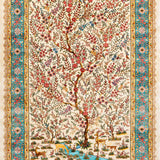 Persian Rugs - Floral Motifs Pattern - Premium Silk - RugTix