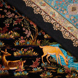 Persian Rugs - Floral Motifs Pattern - Premium Silk - RugTix