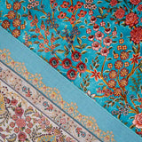 Persian Rugs - Floral Motifs Pattern - Premium Silk - RugTix