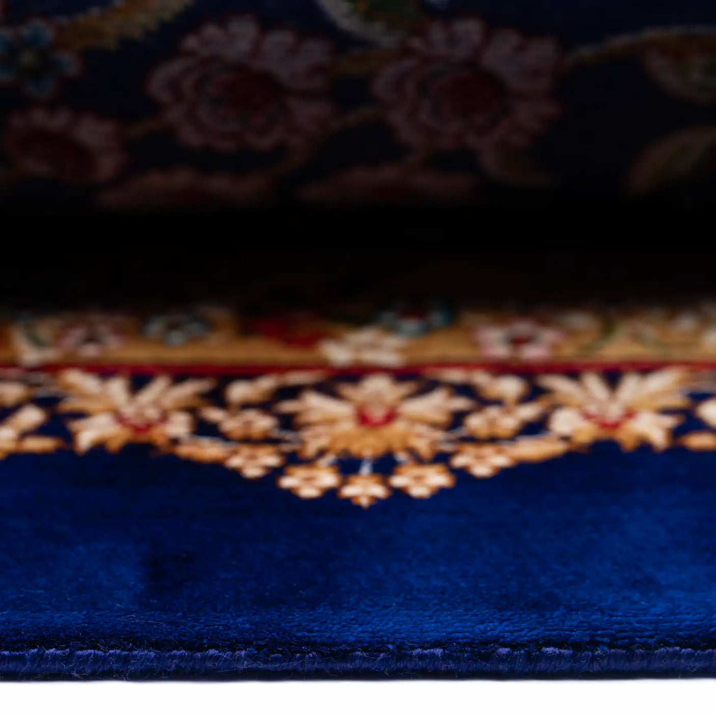 Persian Rugs - Floral Motifs Pattern - Premium Silk - RugTix