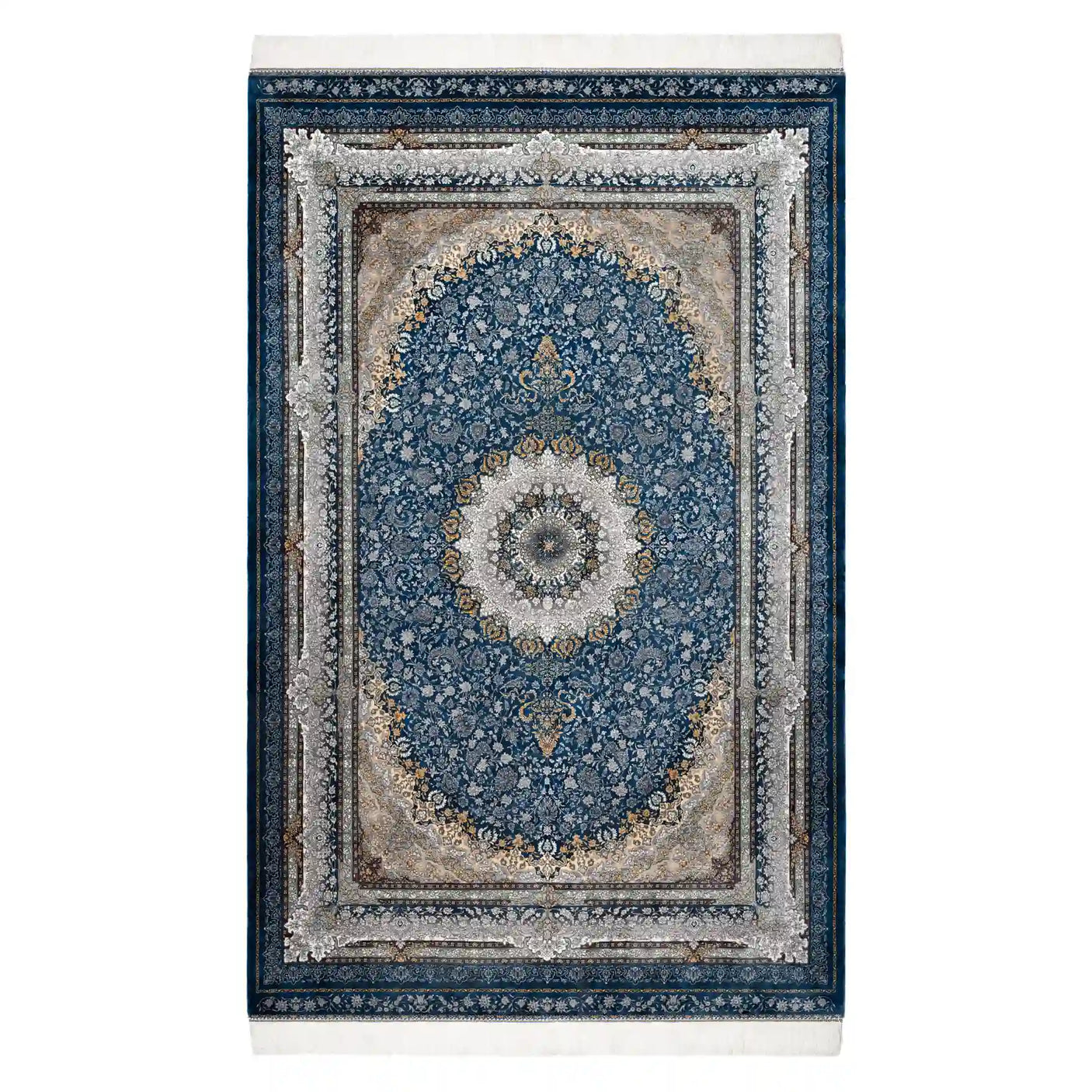 Persian Rugs - Floral Motifs Pattern - Premium Silk - RugTix