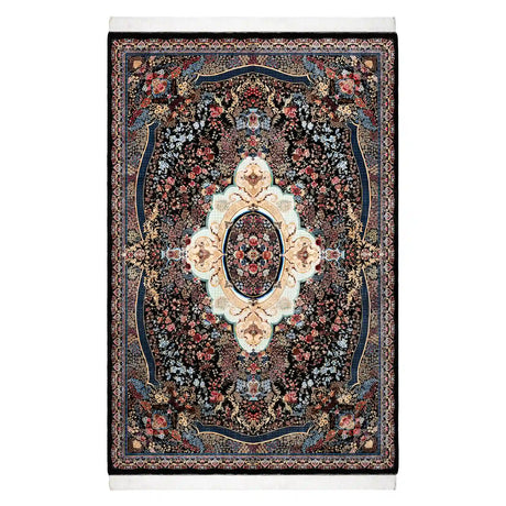 Persian Rugs - Floral Motifs Pattern - Premium Silk - RugTix