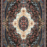 Persian Rugs - Floral Motifs Pattern - Premium Silk - RugTix