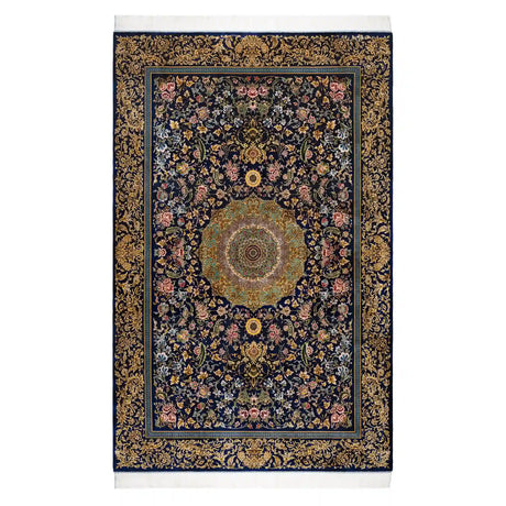 Persian Rugs - Floral Motifs Pattern - Premium Silk - RugTix