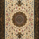 Persian Rugs - Floral Motifs Pattern - Premium Silk - RugTix