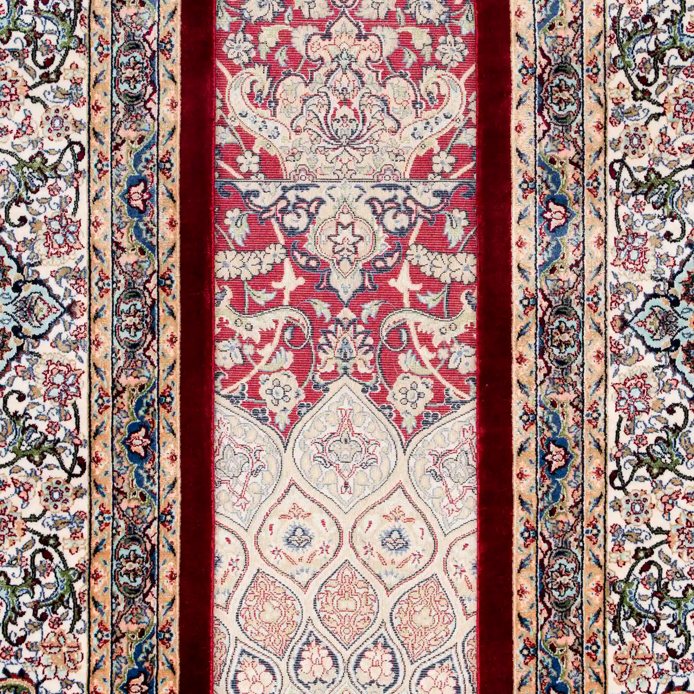 Persian Rugs - Floral Motifs Pattern - Premium Silk - RugTix