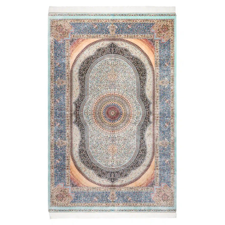 Persian Rugs - Floral Motifs Pattern - Premium Silk - RugTix