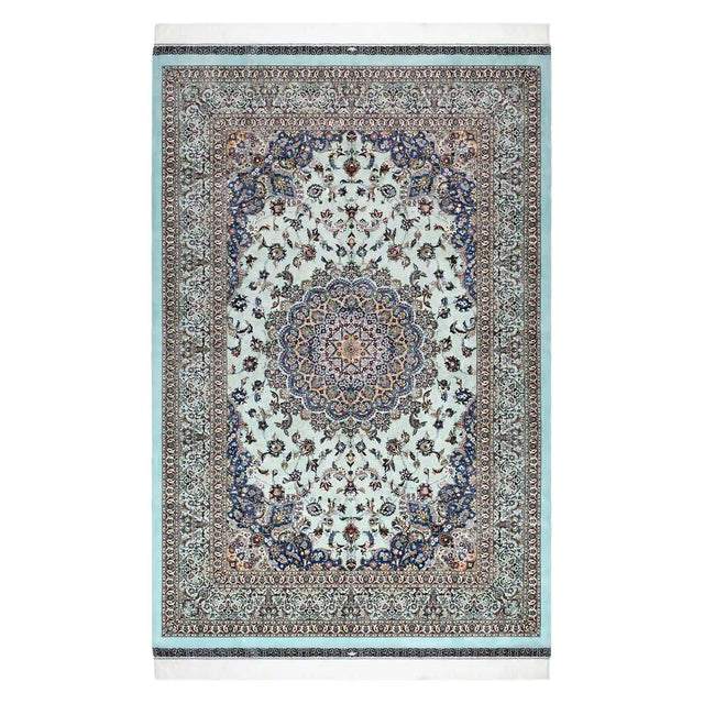 Persian Rugs - Floral Motifs Pattern - Premium Silk - RugTix