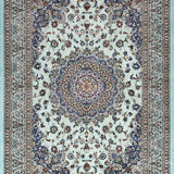 Persian Rugs - Floral Motifs Pattern - Premium Silk - RugTix