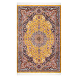 Persian Rugs - Floral Motifs Pattern - Premium Silk - RugTix