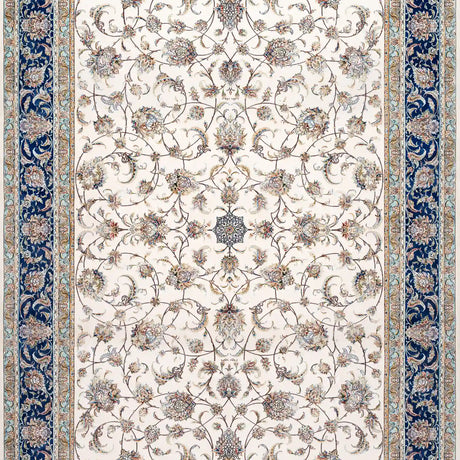 Persian Rugs - Floral Motifs Pattern - Premium Silk - RugTix