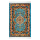 Persian Rugs - Floral Motifs Pattern - Premium Silk - RugTix