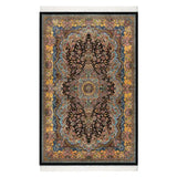 Persian Rugs - Floral Motifs Pattern - Premium Silk - RugTix