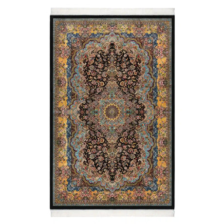 Persian Rugs - Floral Motifs Pattern - Premium Silk - RugTix