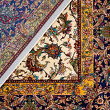 Persian Rugs - Floral Motifs Pattern - Premium Silk - RugTix