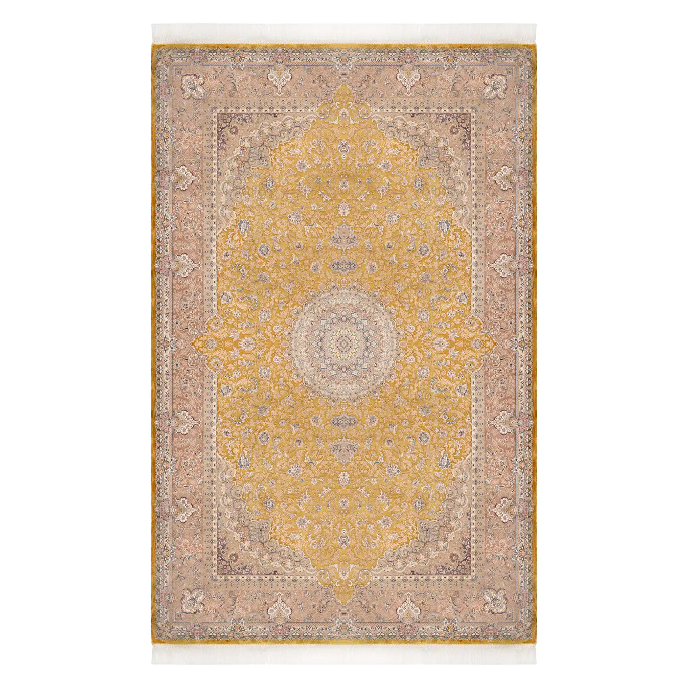 Persian Rugs - Floral Motifs Pattern - Premium Wool - RugTix