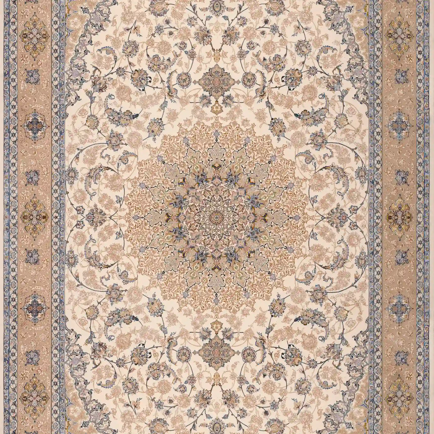 Persian Rugs - Floral Motifs Pattern - Premium Wool - RugTix