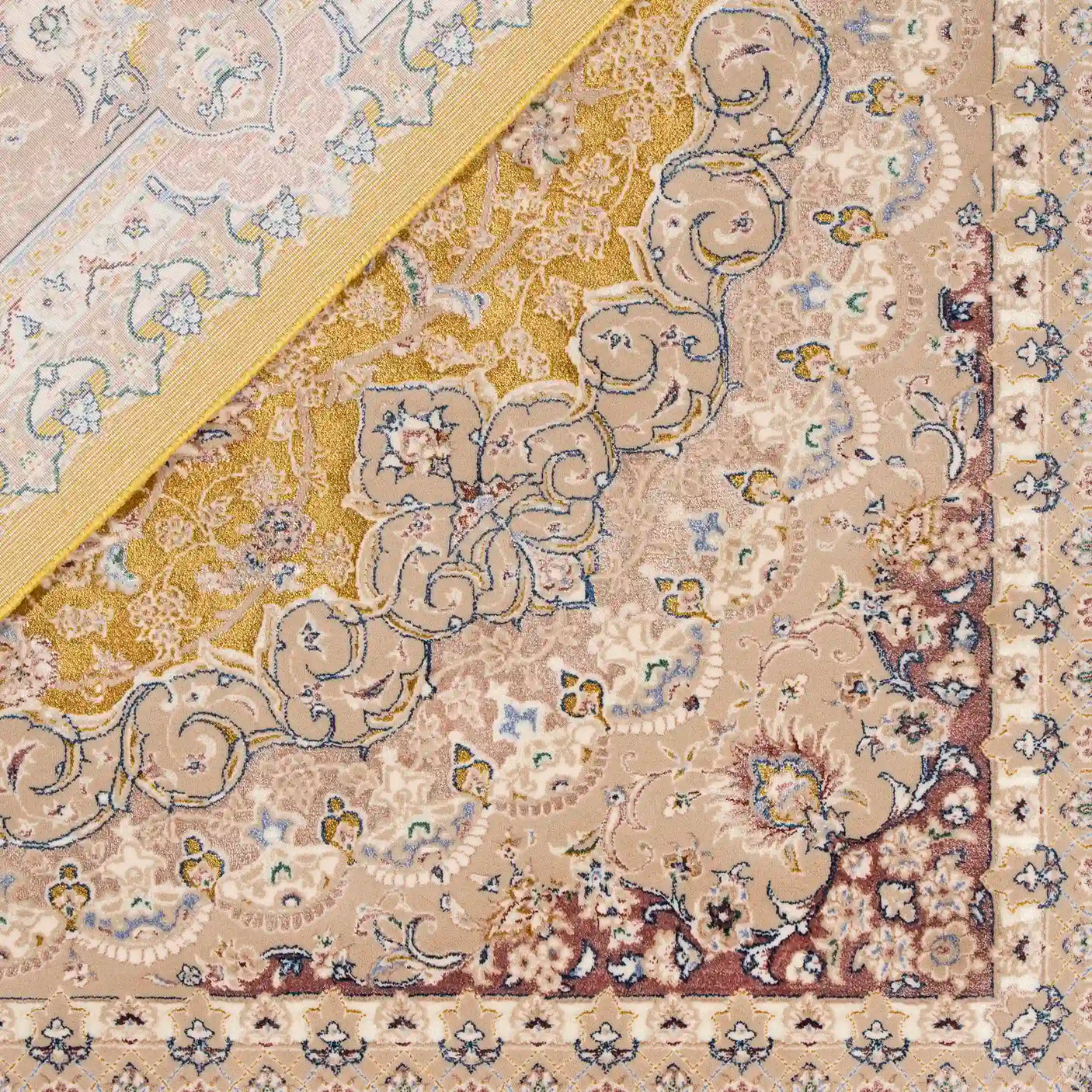 Persian Rugs - Floral Motifs Pattern - Premium Wool - RugTix