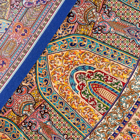 Persian Rugs - Geometric Pattern - Premium Silk - RugTix